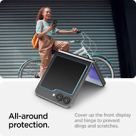 Tvrzené sklo Spigen tR EZ Fit na Samsung Galaxy Z Flip6/7 FE (2 ks) průhledné

 obrázek produktu 9 z 12
