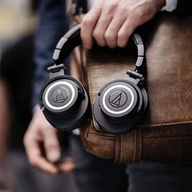Sluchátka Audio-technica ATH-M50XBTBK černá barva
