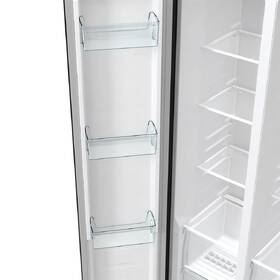 Americká lednice Hisense RS711N4WFD černá barva
