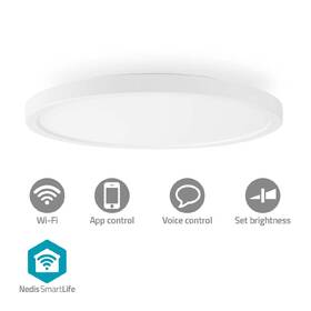Stropní svítidlo Nedis SmartLife Wi-Fi, RGB, 29 cm bílé

 obrázek produktu 2 z 9