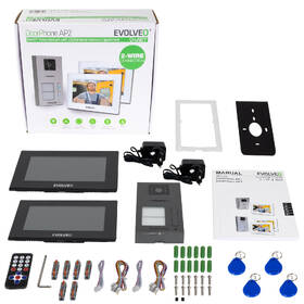 Dveřní videotelefon Evolveo DoorPhone AP2- 2 černý

 obrázek produktu 7 z 7