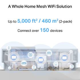 Komplexní Wi-Fi systém Mercusys Halo H25BE BE3600 Mesh Wi-Fi 7 (3 ks) bílá barva
