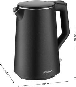 Rychlovarná konvice Sencor SWK 0551BK černá

 obrázek produktu 1 z 14
