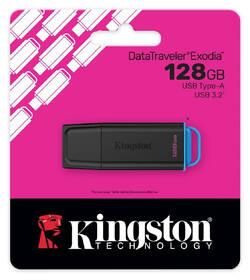 USB Flash Kingston DataTraveler Exodia Gen2 128GB černý

 obrázek produktu 4 z 5