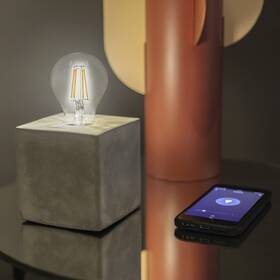 Chytrá žárovka Hama SMART WiFi LED Filament, E27, 7 W, teplá bílá 

 obrázek produktu 6 z 7