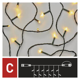 Spojovací řetěz EMOS 100 LED Standard - záclona, 1x2 m, venkovní, teplá bílá, časovač 

 obrázek produktu 2 z 8
