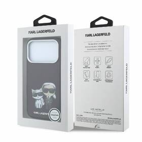Kryt na mobil Karl Lagerfeld PU Semi Wrap Smooth Sketch Bodies Magsafe na Apple iPhone 18 Pro Max vínový

 obrázek produktu 6 z 6