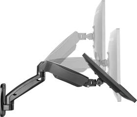Držák STELL SOS 1811, single, na monitor, pro úhlopříčky 13" až 32", nosnost 9 kg černý

 obrázek produktu 8 z 13