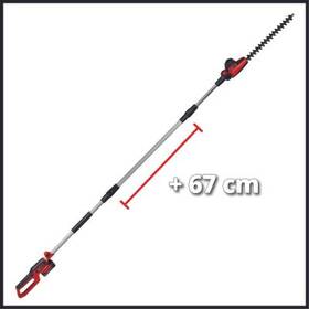 Nůžky na živý plot Einhell GC-HH 18/45 Li T-Solo (bez baterie) 3410585 

 obrázek produktu 4 z 7
