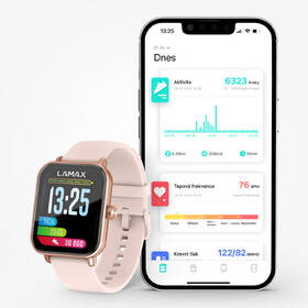 Chytré hodinky LAMAX BCool 2 Play - Rose Gold rose gold

 obrázek produktu 5 z 7