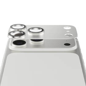Hliníková ochrana fotoaparátu PanzerGlass FENDER na Apple iPhone 17 Pro stříbrné

 obrázek produktu 1 z 5