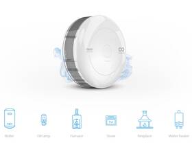 Detektor oxidu uhelnatého Fibaro bateriový, Z-Wave Plus 

 obrázek produktu 2 z 5