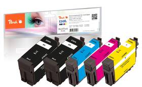 Inkoustová náplň Peach Epson 34XL MultiPac Plus, 2x 1100, 3x 1045 stran vícebarevná

 obrázek produktu 1 z 1