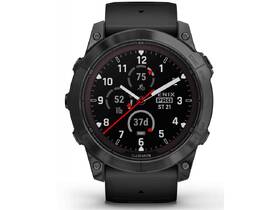 Chytré hodinky Garmin fenix 7X Pro Sapphire Solar - Titan Carbon Grey / Black Silicone Band 

 obrázek produktu 4 z 11