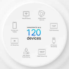 Komplexní Wi-Fi systém TP-Link Deco X10 (3 ks) bílý

 obrázek produktu 4 z 5