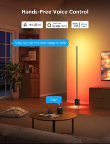 Stojací lampa Govee Floor Lamp 2 RGBICWW LED + ovladač (H607C) 

 obrázek produktu 2 z 7