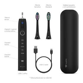 Zubní kartáček TrueLife SonicBrush Clean70 UV Black černý

 obrázek produktu 16 z 20