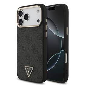 Kryt na mobil Guess 4G Strass Triangle Logo Gold Frame MagSafe na Apple iPhone 18 Pro černý

 obrázek produktu 5 z 6