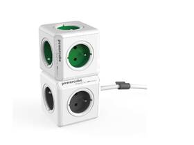 Kabel prodlužovací Powercube 5x zásuvka, 1,5m šedý/bílý

 obrázek produktu 2 z 3