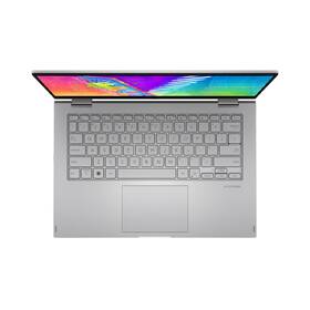 Notebook Asus Vivobook Go 14 Flip TP1401 stříbrná barva
