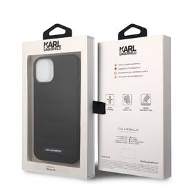 Kryt na mobil Karl Lagerfeld Quilted Puffy Metal Logo na Apple iPhone 14 černý

 obrázek produktu 3 z 3