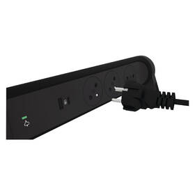 Přepěťová ochrana Legrand 3x zásuvka, USB, USB-C, 1,5m černá

 obrázek produktu 7 z 11