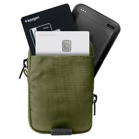 Peněženka Spigen Portable Organizer Pouch TintapZip MagSafe oranžová/khaki

 obrázek produktu 6 z 19