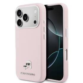 Kryt na mobil Karl Lagerfeld PU Karl and Choupette Heads Pins MagSafe na Apple iPhone 17 Pro Max růžový

 obrázek produktu 1 z 6