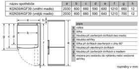 Chladnička s mrazničkou Siemens KG39NXI35 nerez
