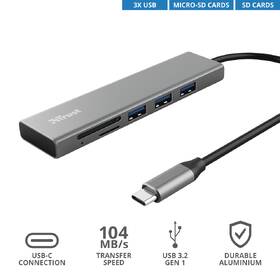 USB Hub Trust Halyx Fast USB-C 

 obrázek produktu 5 z 11