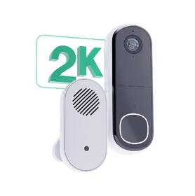 Videozvonek Arlo Essential (Gen.2) Video Doorbell and Chime 2K Security bílý

 obrázek produktu 1 z 7
