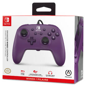 Gamepad PowerA Enhanced - Nintendo Switch fialový

 obrázek produktu 9 z 10