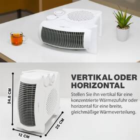 Teplovzdušný ventilátor Clatronic HL 3838 bílý

 obrázek produktu 15 z 15