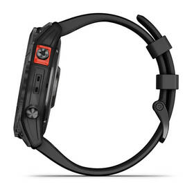 Chytré hodinky Garmin fenix 7X Solar - Gray / Black Silicone Band 

 obrázek produktu 8 z 10