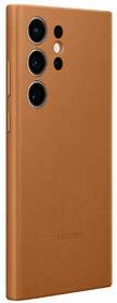 Kryt na mobil Samsung Leather na Galaxy S23 Ultra hnědý

 obrázek produktu 3 z 5