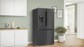 Americká lednice Bosch KFI96AXEA černá barva
