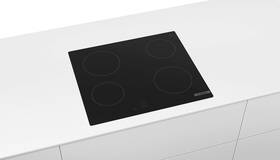 Sklokeramická varná deska Bosch PKE61RAA2E černá barva
