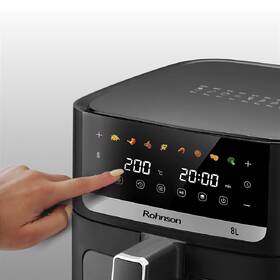 Fritéza horkovzdušná Rohnson R-2885, 8 l černá

 obrázek produktu 3 z 5