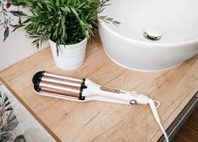 Kulma vlnkovač Concept KT2140 GLAM Style bílá/rose gold

 obrázek produktu 14 z 14