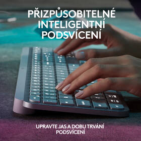 Klávesnice Logitech MX Keys S,  CZ/SK layout šedá

 obrázek produktu 4 z 8