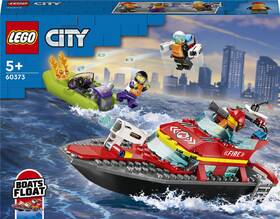 Stavebnice LEGO® City 60373 Hasičská záchranná loď a člun 

 obrázek produktu 2 z 8