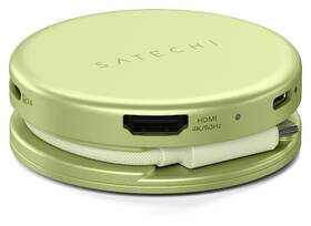 USB Hub Satechi On-the-Go 5 v 1 (1x HDMI 4K 60Hz, 1x USB-C, 1x USB-A 3.0, 1x USB-C PD 60W, 1x SD) žlutý

 obrázek produktu 5 z 8