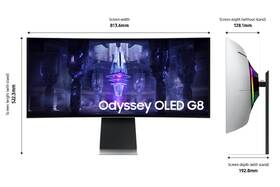 Herní monitor Samsung Odyssey OLED G8 G85SB stříbrný

 obrázek produktu 7 z 9
