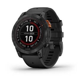 Chytré hodinky Garmin fenix 7 Pro Glass Solar - Gray / Black Silicone Band 

 obrázek produktu 1 z 8