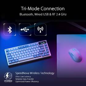 Klávesnice Asus ROG AZOTH (ROG NX Snow/PBT ) - US bílá

 obrázek produktu 8 z 12