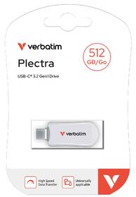 USB Flash Verbatim Plectra 512GB bílý

 obrázek produktu 1 z 3