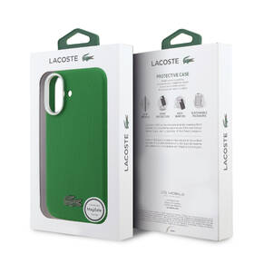 Kryt na mobil Lacoste Iconic Petit Pique Metal Logo MagSafe na Apple iPhone 17 zelený

 obrázek produktu 7 z 7