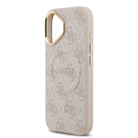 Kryt na mobil Guess PU Leather 4G Gold Frame MagSafe na Apple iPhone 17 růžový

 obrázek produktu 5 z 7