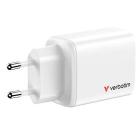 Nabíječka do sítě Verbatim Essentials 65W, 2×USB-C PD, 1×USB-A QC bílá

 obrázek produktu 3 z 7