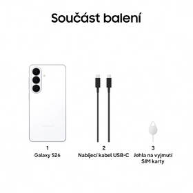 Mobilní telefon Samsung Galaxy S26 5G 12 GB / 512 GB bílý

 obrázek produktu 8 z 19